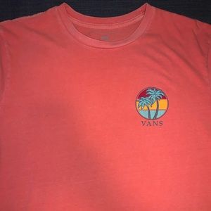 XXL salmon graphic t-shirt from Vans